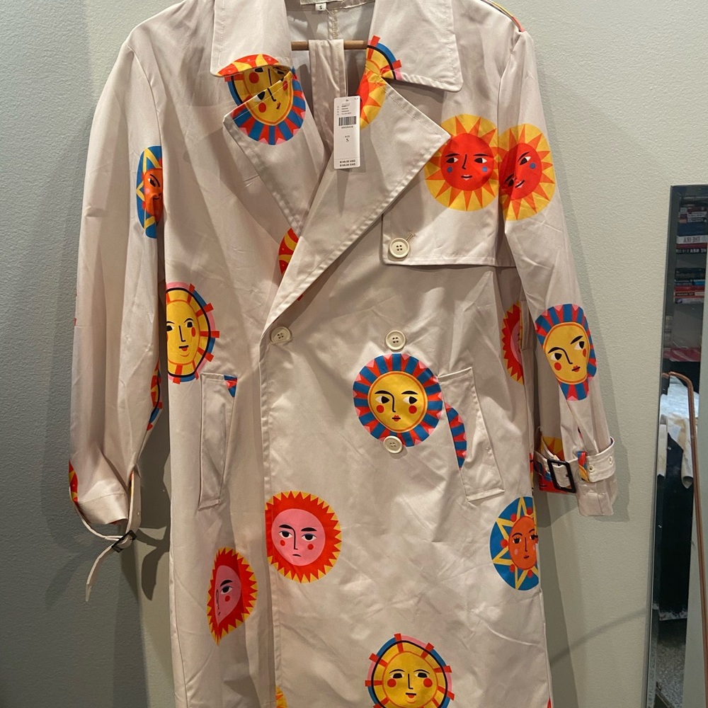 Anthropologie - PEPA Loves Basic Trench with Boho vibe ☀️ - Picture 12 of 13